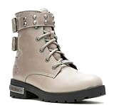 HARLEY-DAVIDSON Footwear Parklyn Damen-Motorradstiefel, 15,2 cm, Taupe, 37 EU