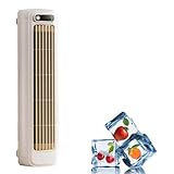 Turmventilatoren, Horizontal/vertikal Bodendufer, 3-Gang-Einstellung, Geräuscharm, Mit 2 Haken, Stanzfreie Installation, Kann Hängbar Oder Aufrecht, Für Schlafzimmer, Küche, Wohnzimmer weiß