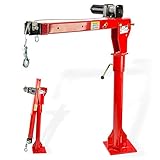 DEMA Pick Up Kran 'Winch 300' mit 12V Seilwinde | Tragfähigkeit 300 kg | Robuste Aluminium-Konstruktion für Lasten bis 300 kg | Inkl. Fernbedienung & Montagematerial