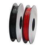 Xenterio LiYv Schaltlitzen-Sortiment, 0,14mm², Kupfer verzinnt, hochflexibel, 900V, 2x 25m Spulen (rot, schwarz)