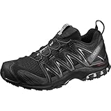 Salomon XA Pro 3D Herren Trailrunning- und Wanderschuhe, Outdoor-bereit, Grip, Langlebiger Schutz, Black, 44 2/3