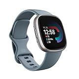 Fitbit Versa 4 by Google – Smartwatch Damen / Herren – Fitness-Tracker mit integriertem GPS und Telefonfunktion, 6 Tage Akkulaufzeit, 40+ Trainingsmodi – Fitnessuhr kompatibel mit Android / iOS