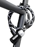 Fahrradschloss, wasserdichtes Fahrradverriegelungskabel, unschneidbares Fahrradschloss für Mountainbike, Roller, Trail, Schule, Outdoor, Motorrad, Strand, Radfahren, Camping, Roadtrip