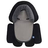 INFANZIA 3-in-1 Baby Sitzverkleinerer Universal für alle Kinderwagen, Neugeborenen Baumwolle Einsatz und Kopfstütze für Babyschale und Autositze