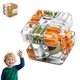 Großes Labyrinth 3D Puzzle Würfel, 3D Puzzles Maze Cube, 2-in-1 Kugellabyrinth Zauberwürfel Spielzeug, Logik- und Konzentrationsspielzeug für Kid & Erwachsene, Lernspielzeug Geschenk