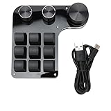 Tastatur mit 9 Tasten, Universal Tragbare Gaming Tastatur OSU Plug and Play Gaming Tastatur RGB