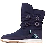 Kappa Unisex Kinder creme winter boots, Blau Navy Mint 6737, 39 EU