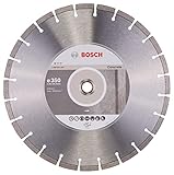 Bosch Accessories Bosch Professional 1x Diamanttrennscheibe Standard for Concrete (für Beton, Porenbeton, Ø 350 x 20/25,40 x 2,8 x 10 mm, Zubehör für Tisch- & Benzinsägen)