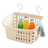 Korb am Pool | Aufbewahrungskorb für Getränke am Pool – UV-beständiger Getränkehalter mit Haken, Behälter für Handtücher, Getränke, Spielzeug, Schwimmzubehör, Wasserflaschen