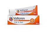 Voltaren Schmerzgel 11,6 mg/g bei Muskelschmerzen, Nackenschmerzen, Gelenkschmerzen und Rückenschmerzen, diclofenac Schmerzgel, 120 g