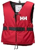 Helly Hansen Herren Rettungsweste Sport Ii Schwimmweste, mehrfarbig (Red/Ebony), M EU, 60-70