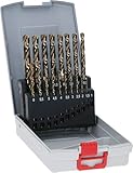 Bosch 19x PRO Stainless Steel HSS-Co Spiralbohrer-Set (für...