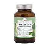 brokkoli plus | 60 Kapseln mit je 40 mg Sulforaphan | mit Kapuzinerkressenkraut zur Verbesserung der Sulforaphan-Aufnahme | Mit natürlichem Vitamin C zur Erhöhung der Bioverfügbarkeit