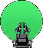 Aiuca Green Screen Hintergründe, Hintergründe für Fotostudios, Doppelseitiger Green Screen 145cm Rollo, Faltbarer und Reversibler Hintergrund für Fotografie, Keine Spur Live-Streaming Hintergründe