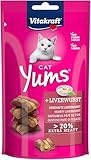 Vitakraft Cat Yums, Katzen Leckerli, weicher Katzensnack...