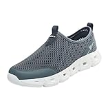 Bergschuhe für Damensport Sneaker Herren 44 Schwarz Männer Sportschuhe Neues Muster Modische Mesh Atmungsaktive Bequeme Outdoor-Sport Freizeitschuhe Im (Gy2, 42)