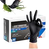 Industrielle Nitrilhandschuhe, Einweghandschuhe, Nitrilhandschuhe, Nitril-Latexhandschuhe, schwarze Handschuhe, sicher für Einweg, Küche, Reinigung