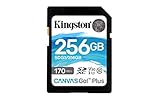 Kingston SDG3/256GB SD Speicherkarte (256GB SDXC Canvas Go Plus 170R C10 UHS-I U3 V30 )