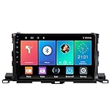 XISEDO Für Toyota Highlander 2014-2019 Auto GPS Radio Stereo Headunit Carplay Android Auto IPS WiFi Lenkradsteuerung RAM 6G ROM 128G