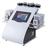 【6-in-1 Kavitation Maschine】Multifunktionale Körperformung & Gesichtsschönheitsausrüstung für Gesicht, Arme, Bauch, Taille, Oberschenkel und Gesäß