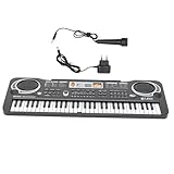 BCOATH Multifunktionales Elektronisches Kinderklavier mit Tasten Pädagogisches Musikspielzeug für Jungen und Mädchen Ab Jahren Fördert Hörvermögen Hand Auge koordination und