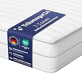 Träumegut24 AquaFlex 7-Zonen Matratze 90x200 cm | H2&H3 | Ergonomische Kaltschaummatratze | Hypoallergen & Antibakteriell | Bezug abnehmbar & waschbar | Oeko-TEX® | (16cm, 90 x 200 cm)