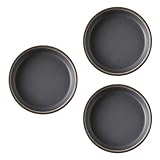 LDZJHTYY Blumentopf Untersetzer, Keramische Pflanzenschalen, Lucky Brazil Wood Untersetzer, Pflanzenschale Für Die Dekoration Von Büro Und Wohnzimmer (Grey)