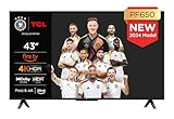 TCL 43PF650 43-Zoll 4K Ultra HD, HDR TV, Smart LED Fire TV (Dolby Vision, Dolby Atmos, DTS, HDR 10, Alexa integriert, Airplay2, Miracast)