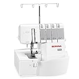 Bernina Overlock L 450 - 4-Faden-Sergermaschine mit 16 Stichen, Weiß, Kunststoff