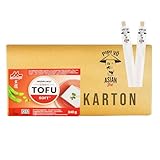 12er Pack (12x340g) Mori-Nu Silken Tofu soft Seidentofu weich ROT + 2 Papa Vo Esstäbchen