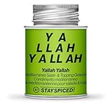 STAY SPICED ! - Yallah Yallah, mediterraes Salat- & Topping-Gewürz I NENI I HAYA MOLCHO I Levante Küche I perfekt für Vegetarisch und Vegan I 100% natürliche Inhaltsstoffe