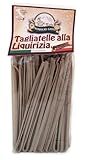 PASTIFICIO GIOIA PASTA KALABRESE DIE BESTE MANUFAKTURA-PASTA TAGLIATELLE PENNE RIGATE LINGUINE FILEJA PAPPARDELLE STRONCATURA PACCHERI SPAGHETTI NDUJA BARILLA (Tagliatelle mit Lakritz 500g)
