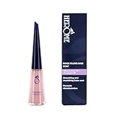 Herome Unterlack Gerillte Nagelplatten (Ridge Filling Base Coat) - Rillenfüller zum Ausgleich von Rillen und Unebenheiten, versiegelt den Nagel gegen Farbstoffe aus Nagellack. - 10ml.