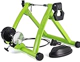 Fahrrad Rollentrainer Fahrrad Rollentrainer Rennrad Indoor Heimtrainer Heimtraining 6-Gang-Fahrradtrainer mit Magnetwiderstand, Straßentrainer, Fahrradtrainer (Grün)