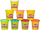 PlayDoh E5044EU4 8er Pack, Knete in Regenbogen Farben, für fantasievolles und kreatives Spielen, bunt