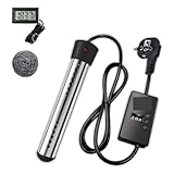EDEDE Poolheizung, 2500-W-Tauchsieder, automatischer Timer for Poolheizung, sicherer Tauchsieder for Poolheizung, perfekt for zu Hause
