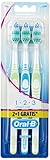 Oral-B 1-2-3 Classic Care Zahnbürsten, 2 + 1, 40 Mittel