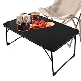 COMFOLIVING Camping-Beistelltisch, tragbarer Klapptisch – kompakter Picknicktische, stabiles Design, vielseitiger Campingtisch für Outdoor-Abenteuer