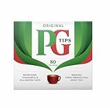 80 Beutel PG Tips Schwarzer Tee 232g