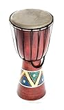 20cm Djembe Bunt Bemalt Djembe Trommel Bongo Drum Handtrommel Buschtrommel Percussion Kinder Fair Trade