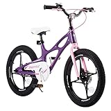 Royal Baby Space Shuttle Kinderfahrrad Jungen Mädchen Magnesiumrahmen Kinder Fahrrad mit stützräder 16 Zoll Violett