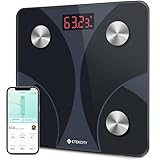 Etekcity Personenwaage Körperfettwaage 180kg/0,05kg, Waage...