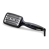 BaByliss Smoothing Heated Brush Glättbürste mit Ionen-Technologie, HSB101E