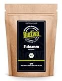 Flohsamen Bio 1kg, ganz - 1000g - 99% Reinheit - Laktosefrei, Glutenfrei, vegan - Abgefüllt und kontrolliert in Deutschland (DE-ÖKO-005)