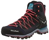 Salewa WS Mountain Trainer Lite Mid Gore-TEX Damen Trekking- & Wanderstiefel, Blau (Premium Navy/Blue Fog), 38.5 EU
