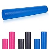 GORILLA SPORTS® Pilates Rolle - 60 x 15 cm oder 90 x 15 cm, Weiche, Schaumstoff, Farbwahl - Fitness Roller, Faszienrolle, Yoga-Schaumstoffrolle, Massagerolle, Pilatesrolle, Gymnastikrolle