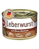 DREISTERN Leberwurst 160g I Mit Schweinefleisch & Gewürzen...