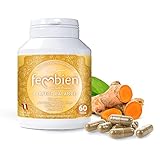 FEMBIEN Perfect Balance/Pulver Multi-Vitamin-Booster-Kapseln hochdosiert; Vitamine/B/C/D; Kurkuma-Tabletten; Zink-Komplex für Frauen mit Magnesium, Vitamine und Mineralstoffe, 60 Kapseln für 60 Tage