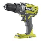 RYOBI 18 V ONE+ Akku-Schlagbohrschrauber R18PD3-0 (Drehmoment 50 Nm, 13 mm Schnellspannbohrfutter, ohne Akku und Ladegerät)