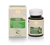 Maharishi Ayurveda Brahmi 60 Tabletten | 100% Natürlich und Vegan | Bacopa Monnieri-Extrakt | Reinstes Brahmi-Pflanzenpulver | Glutenfrei | Zertifiziert und Laborgeprüft | Pack von 1